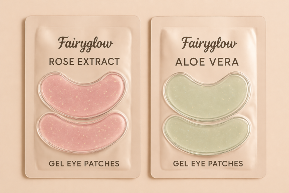 Fairyglow Augenpads Aloe Vera & Rosen-Extrakt